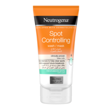 Neutrogena® Spot Controlling 2-in-1 Face Wash Mask